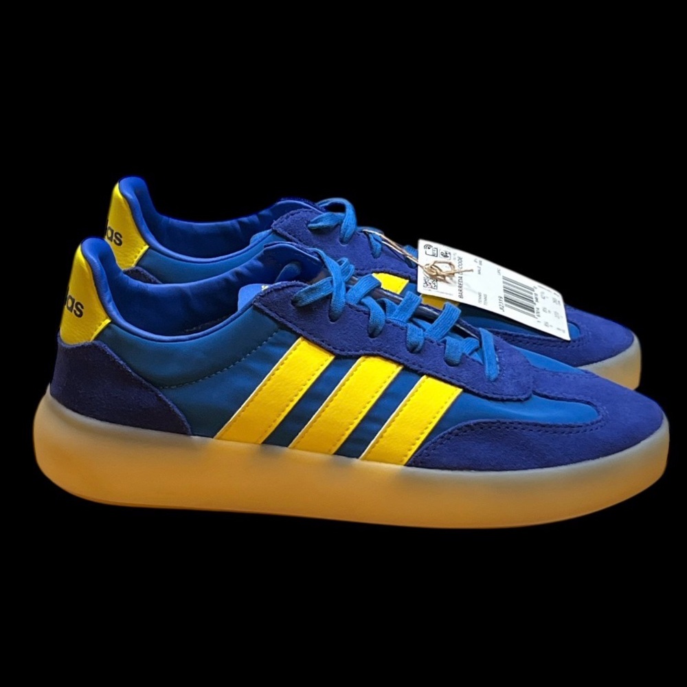 Size 9 - Adidas Barreda Decode Bright Royal Yellow Shoes JI2319 no box